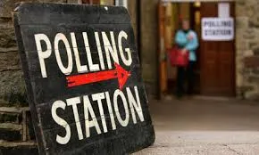 Polling Station Sign